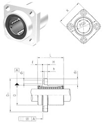 Bearing LMKP6 Samick