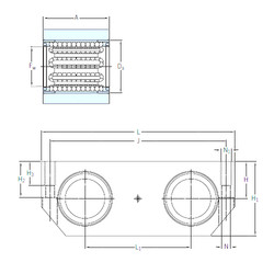 Bearing LTDR 20-2LS SKF