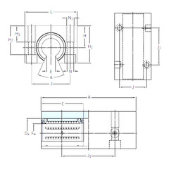 Bearing LTCF 40-2LS SKF