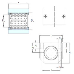 Bearing LUHR 20 SKF