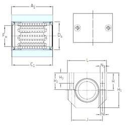 Bearing LUJR 12 SKF