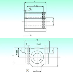 Bearing SC 20-UU AS NBS