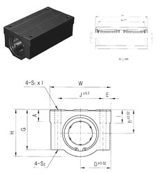 Bearing SC50WUU Samick