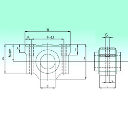 Bearing SCV 50 AS NBS