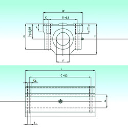 Bearing SCW 30-UU NBS