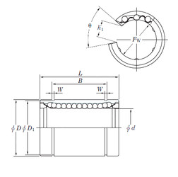 Bearing SESDM30 OP KOYO