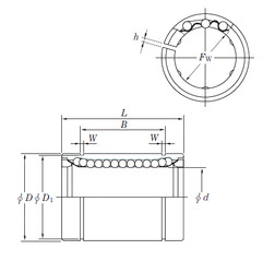 Bearing SESDM25 AJ KOYO