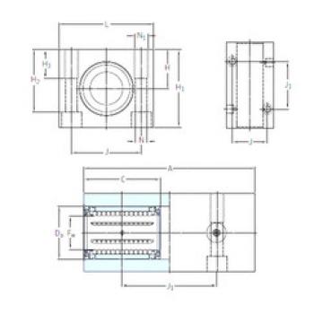 Bearing LTCD 25-2LS SKF