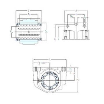 Bearing LUCD 20-2LS SKF