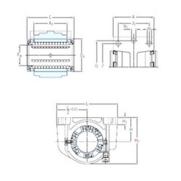 Bearing LUCS 8 SKF