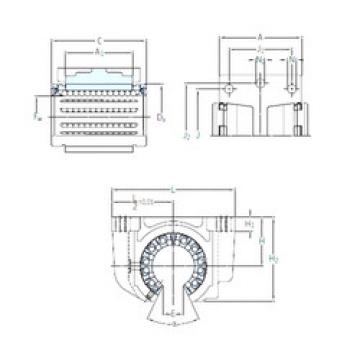 Bearing LUCT 25 BH-2LS SKF