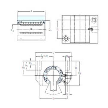 Bearing LUNF 12 SKF