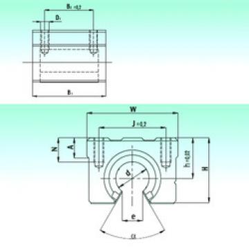 Bearing SBR 25-UU NBS