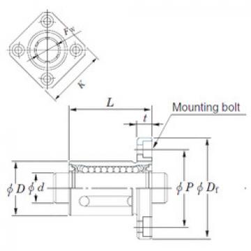 Bearing SDMK10MG KOYO