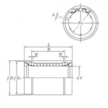 Bearing SESDM40 AJ KOYO