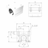 Bearing SBR16UU Samick